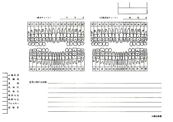 シエン社 | 治療計画書