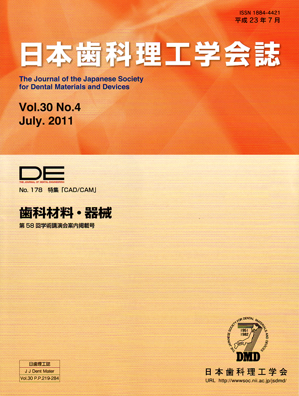 機能咬合のリコンストラクションSlavicek シエン社 | DE／178号（日本歯科理工学会誌／Vol.30 No.4）