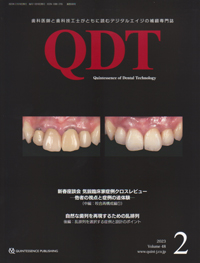 QDT 2012 (洋書) 歯科 シエン社 | QDT／2024年12月号