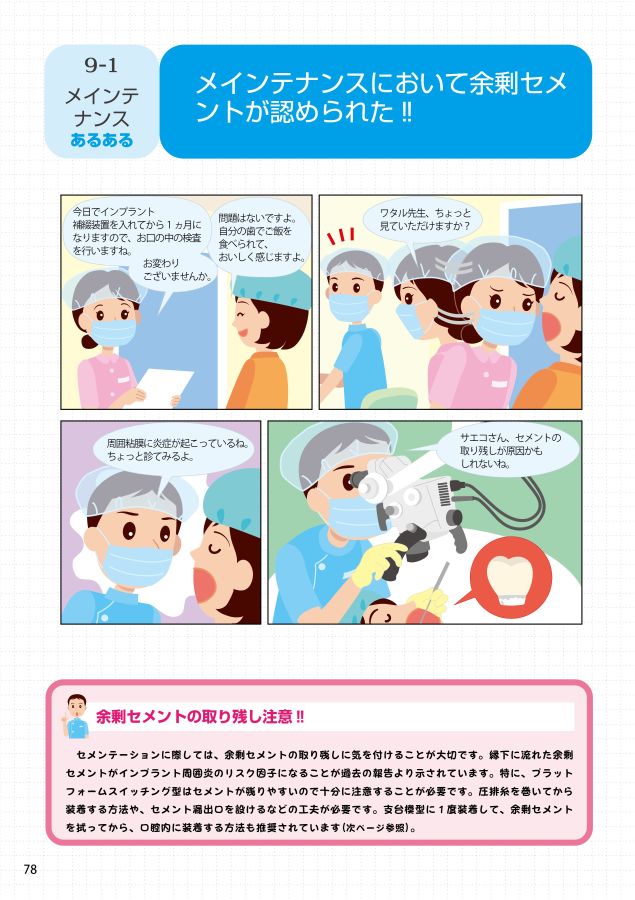 インプラントの“ヒヤリ・ハット”“あるある”