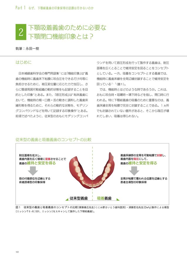 いちから始める！ 目で見てわかる！ 下顎吸着総義歯nolink